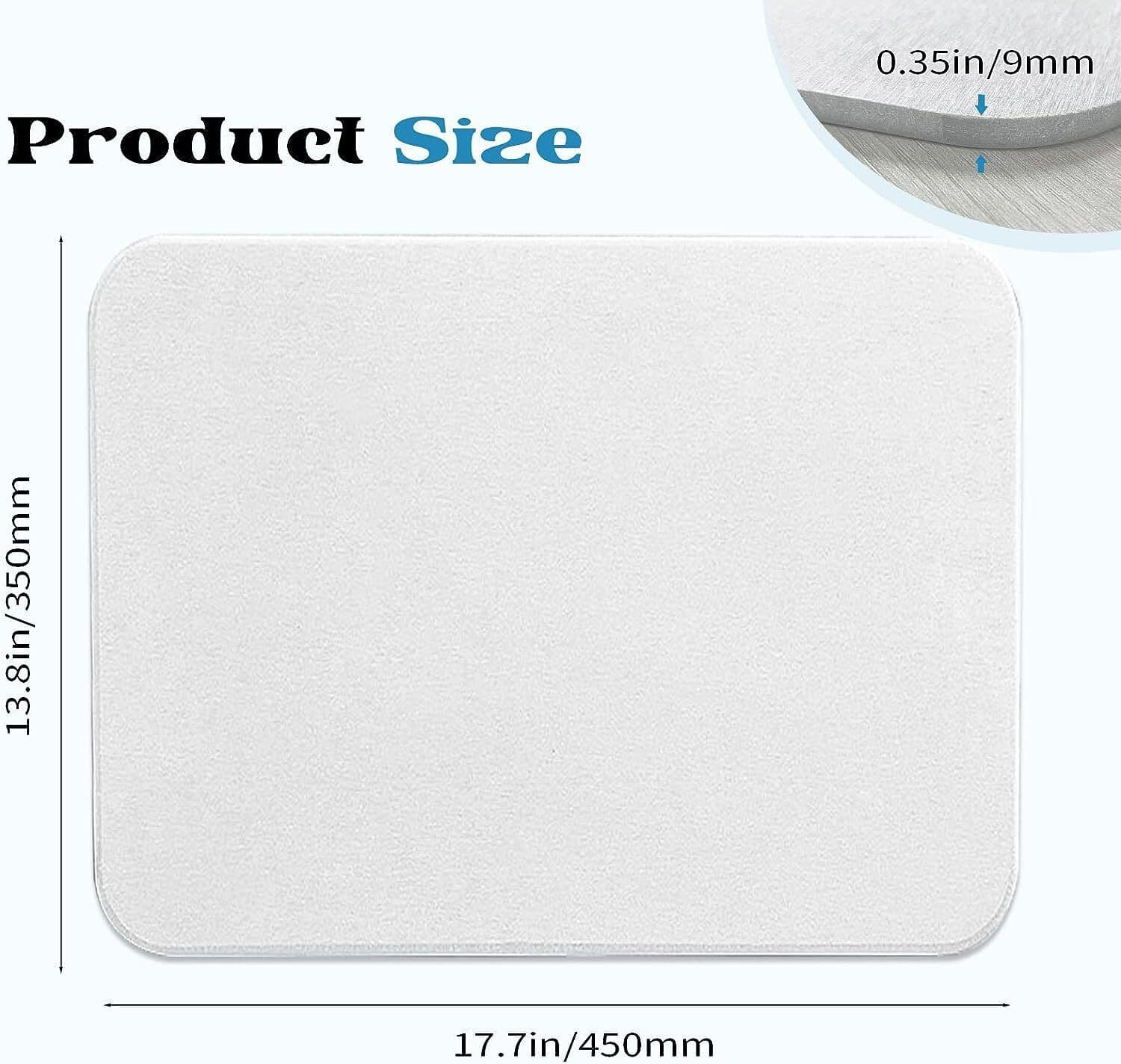 Absorbent Diatomite Bath Mat for Safer Bathroom Steps - W13857867