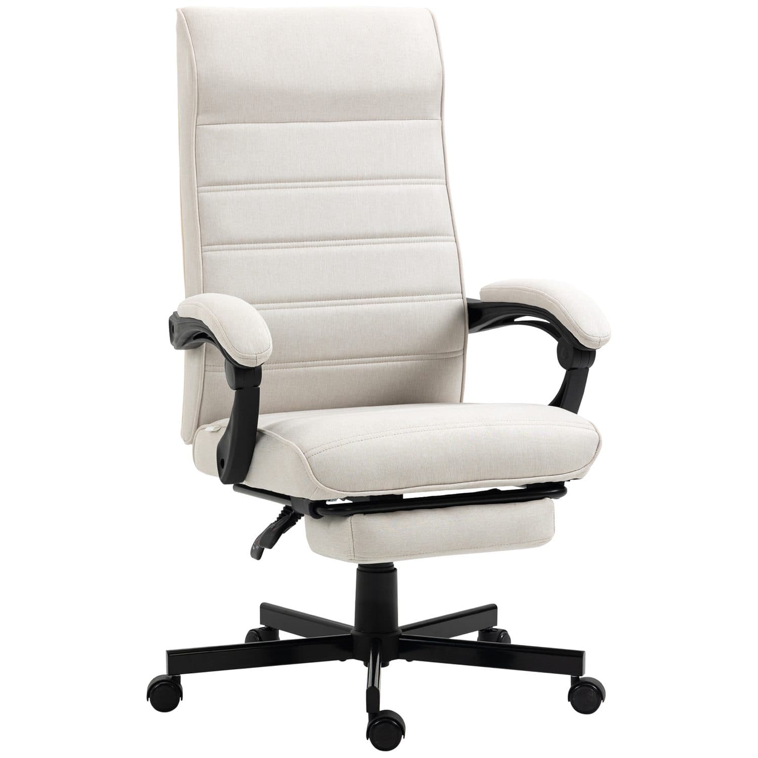 Vinsetto Reclining Office Chair - Cream