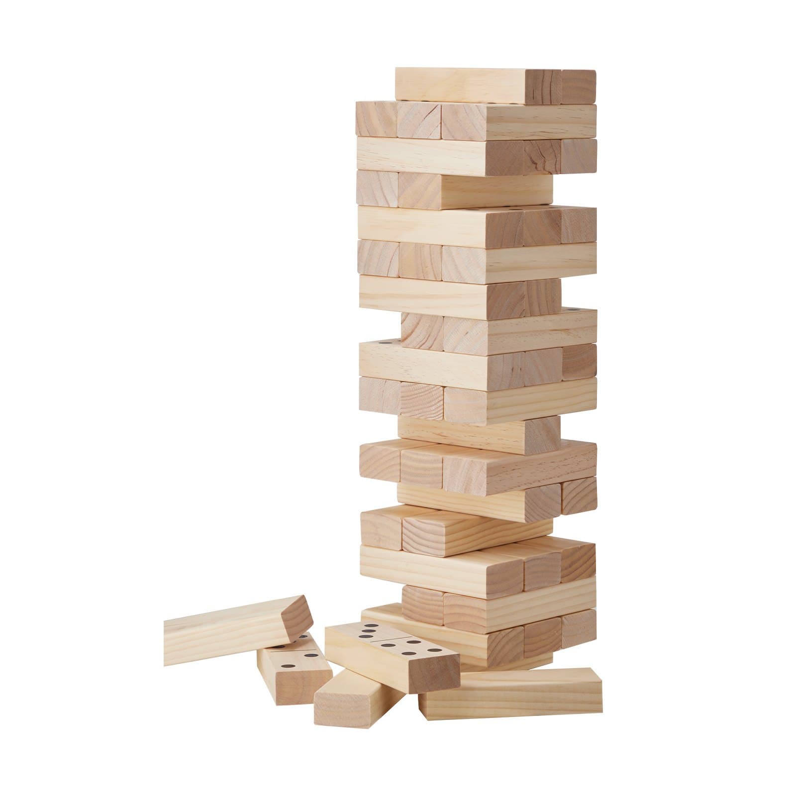 Tumble Tower Game: 54 Premium Pine Blocks for Family Fun - JXMKTDDYX45C8M4DFV0