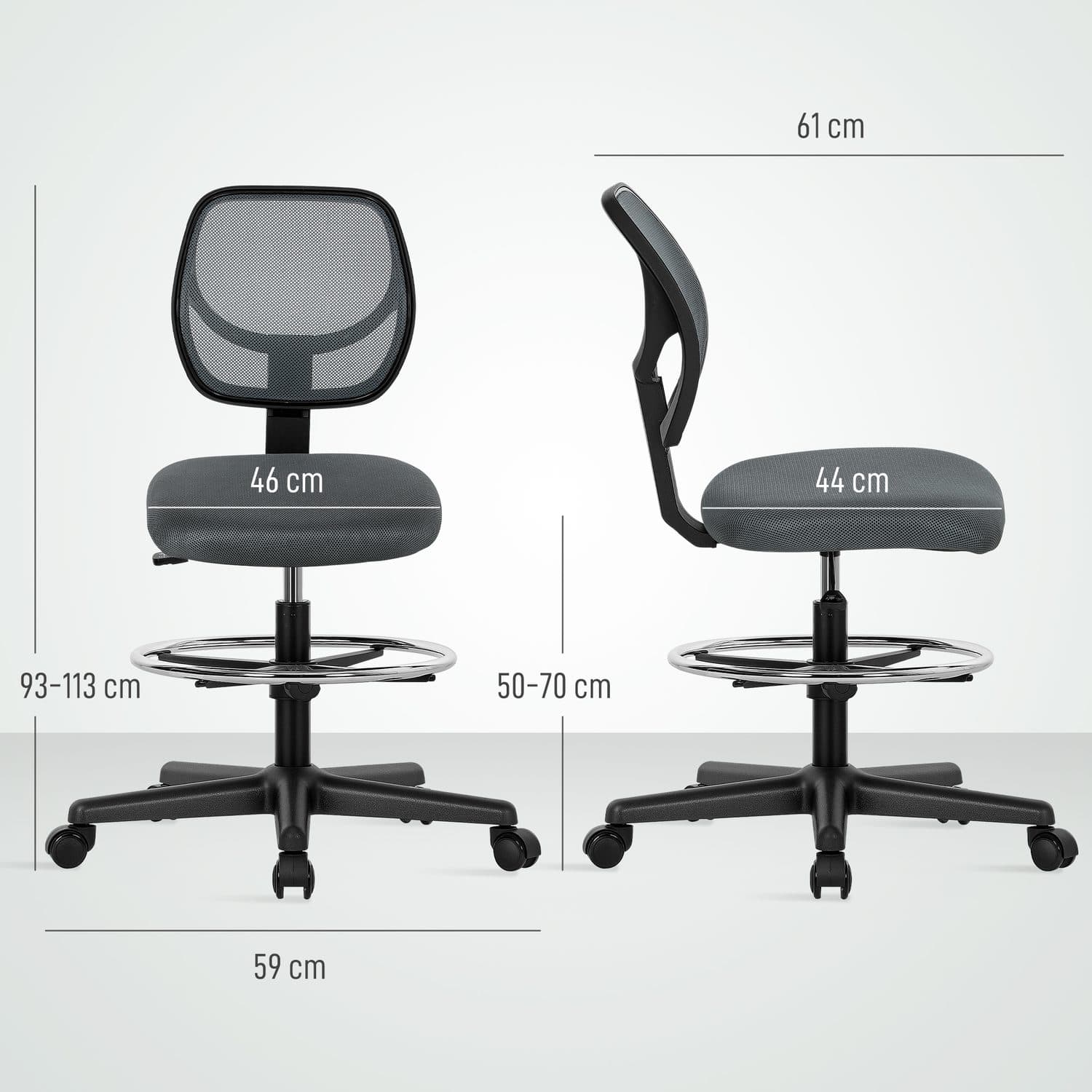 Ergonomic Drafting Chair - image 1