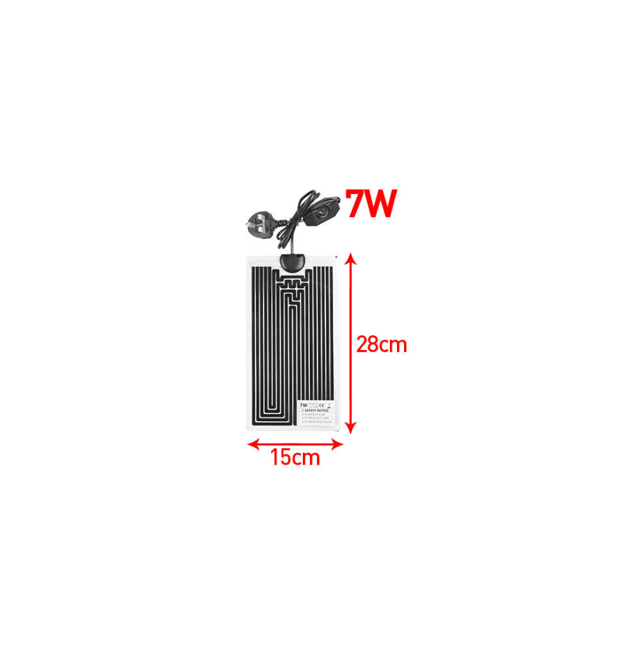 7W Reptile Heating Pad for Terrariums and Vivariums