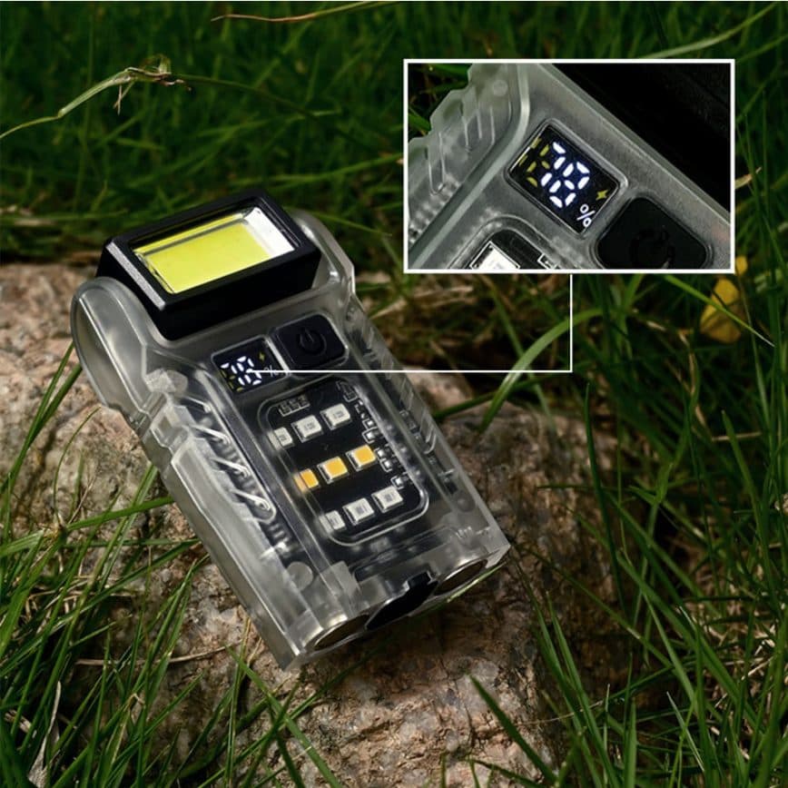 Pocket LED Work Light with COB Side Panel, Magnetic Base and Belt Clip - image 10