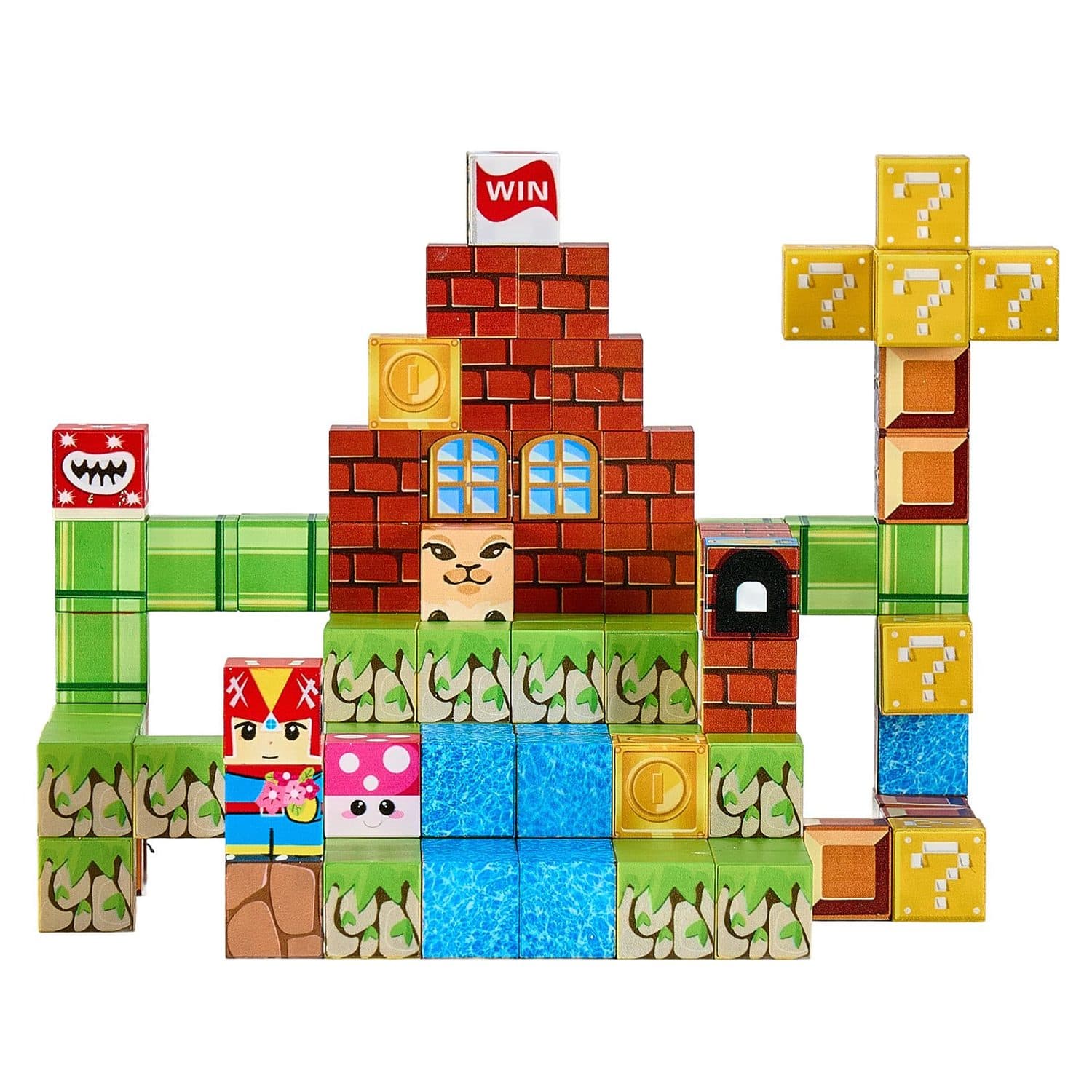 100 Piece Magnetic Building Blocks Set for Kids - image 6