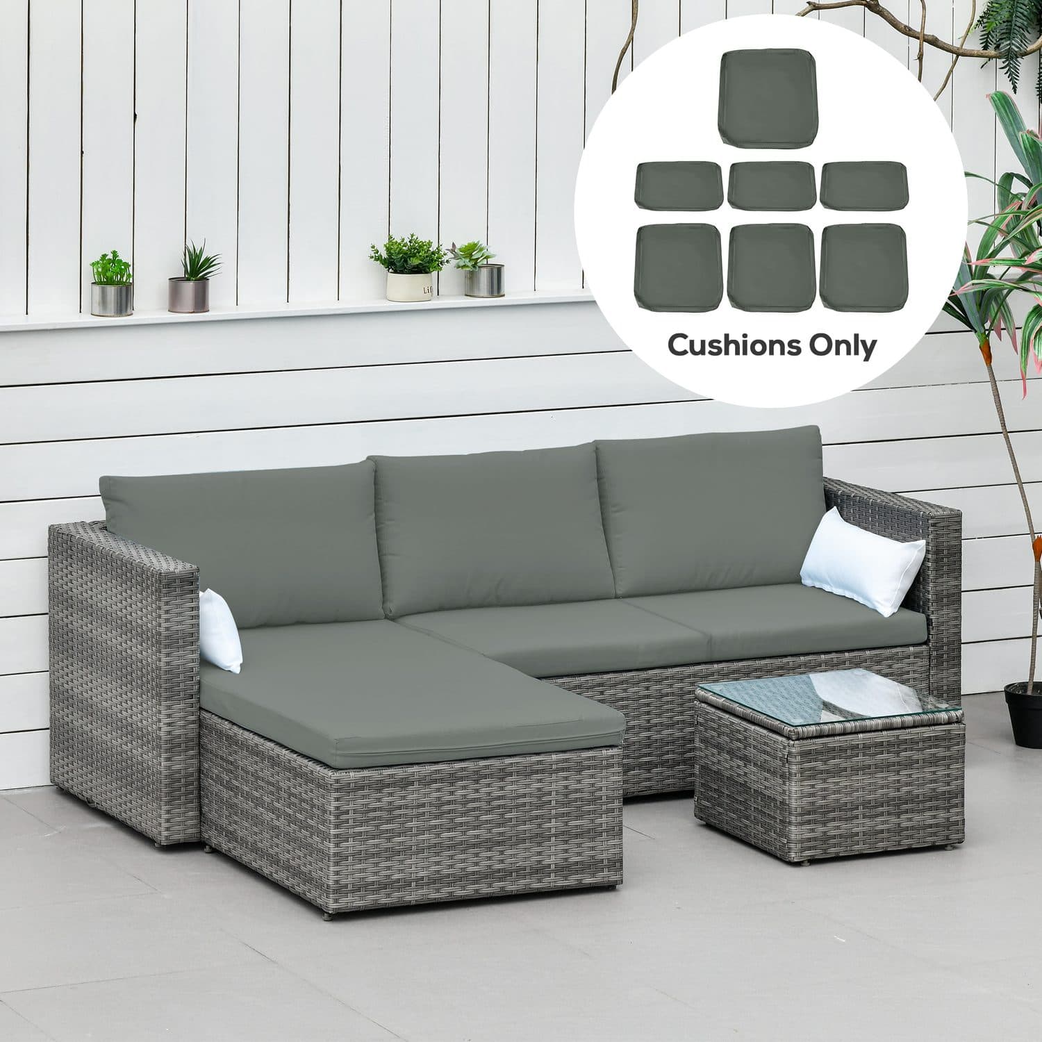 Deep Grey Replacement Covers - image 2