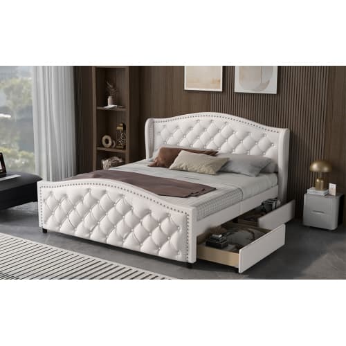 Chic Bed & Hidden Storage - image 10