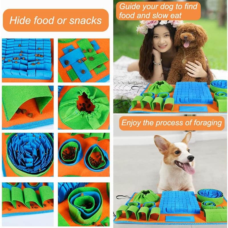 Dog Snuffle Mat for Nose Training & Foraging - image 8