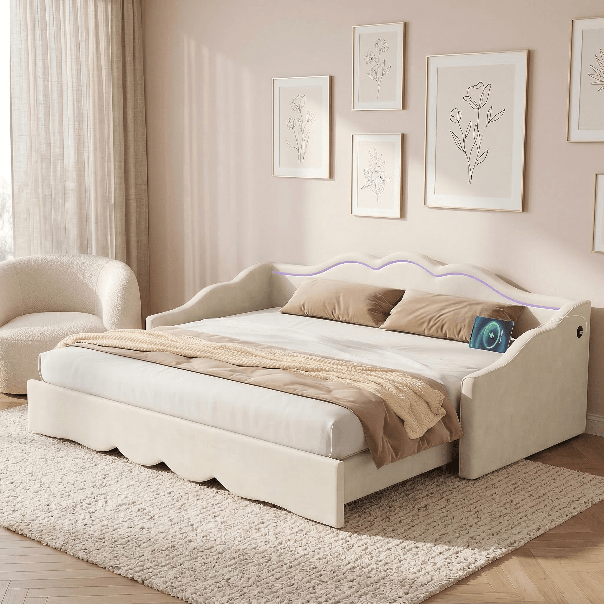 The Smart Sofa Bed that Doubles Your Space & Stays Connected