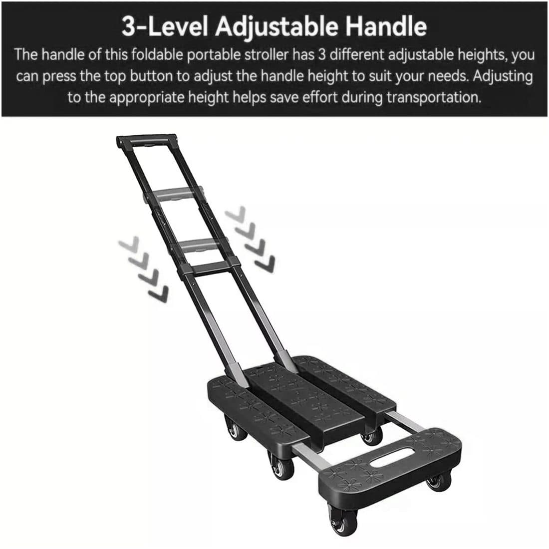 A Folding Platform Trolley That Collapses Flat for Storage - image 6