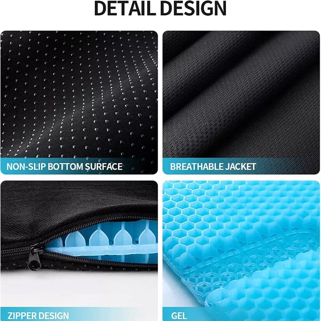Sit Comfortably for Longer with a Honeycomb Gel Cushion - image 4