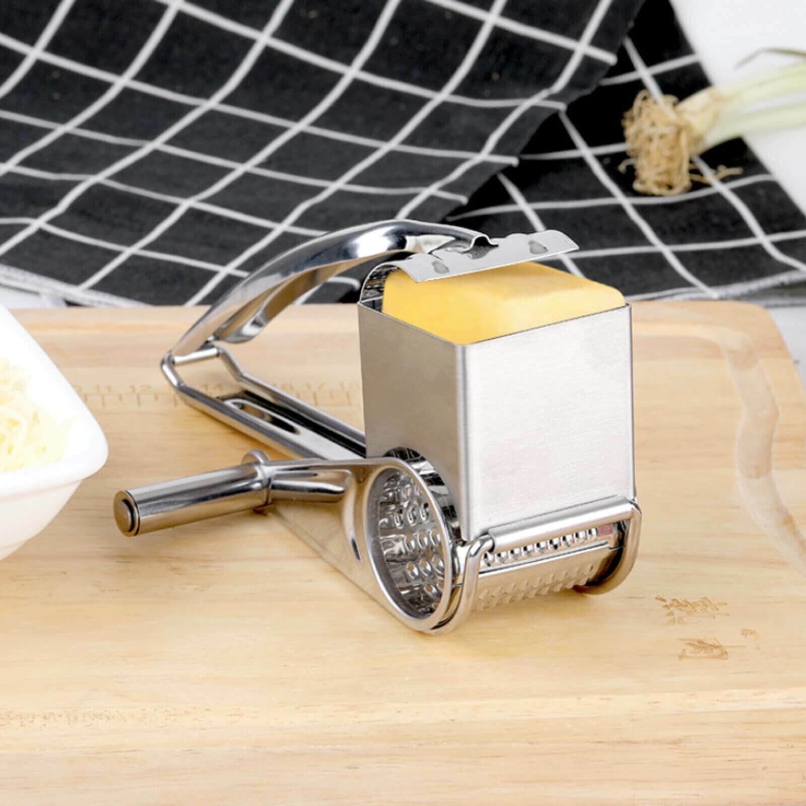 Rotary Cheese Grater with 3 Swappable Grating Drums - image 9