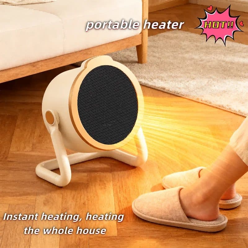 Compact Desktop Heater for Focused Warmth - image 4