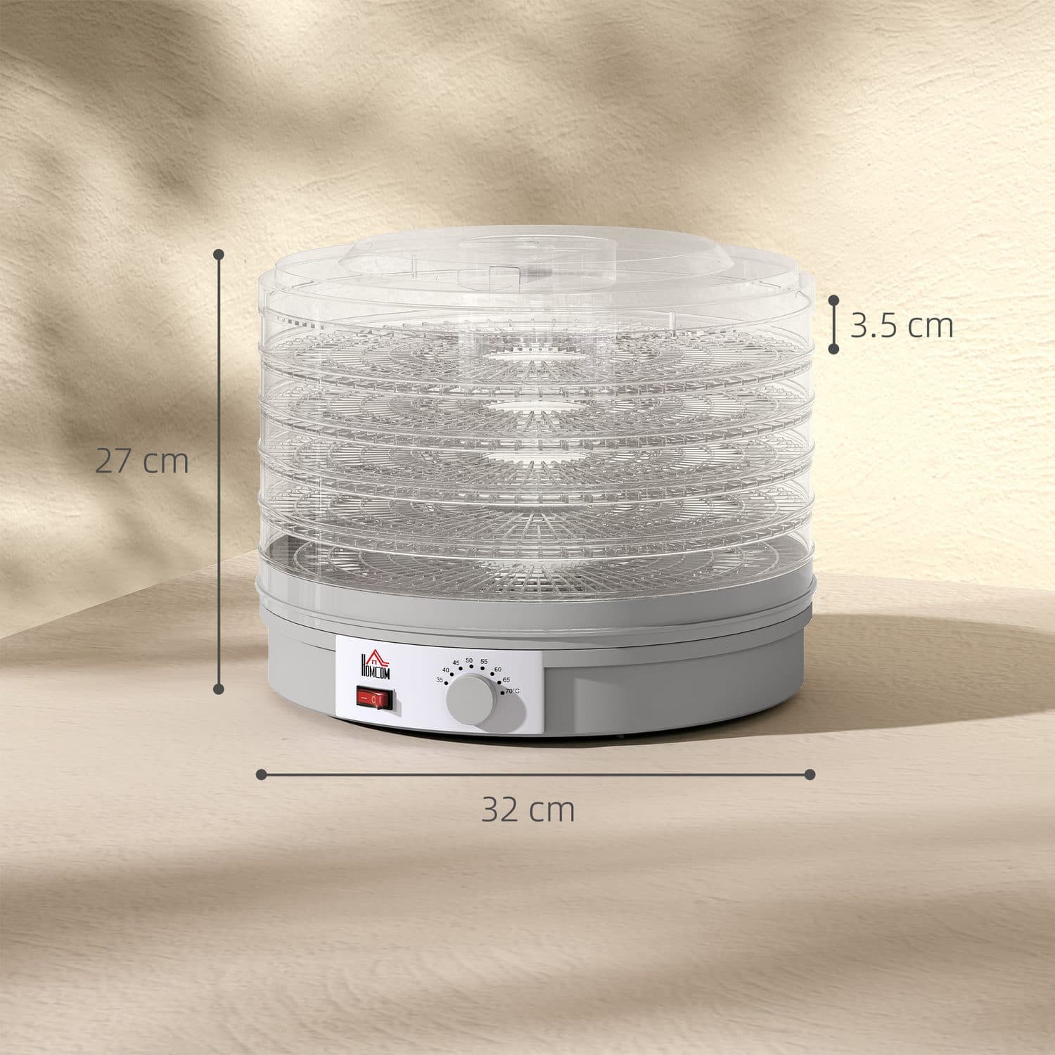 5 Tier Food Dehydrator for Fruit, Jerky and Snacks - image 4