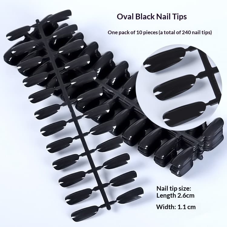 Nail Colour Display Cards, 240-Piece Set - image 4