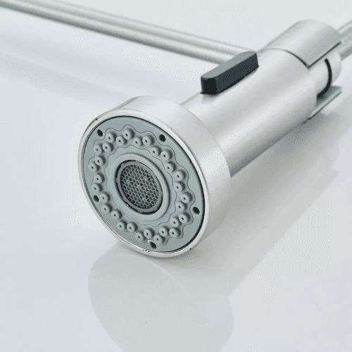 Pull Out Kitchen Mixer Tap with Flexible Spring Spout - image 10