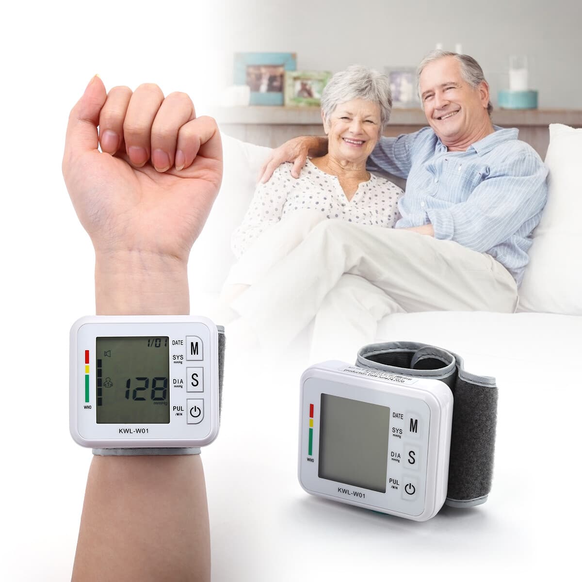 Digital Wrist Blood Pressure Monitor