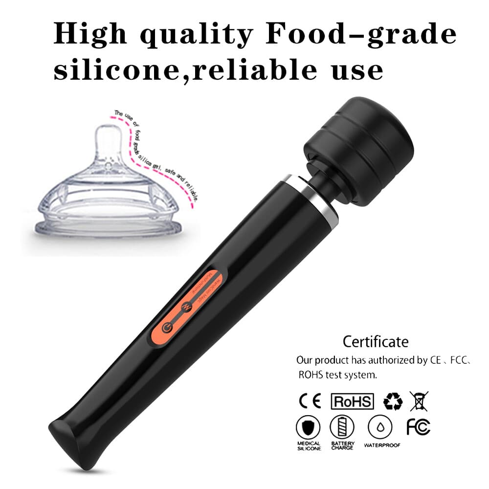 Rechargeable Massage Wand with 10 Vibration Speeds - image 6