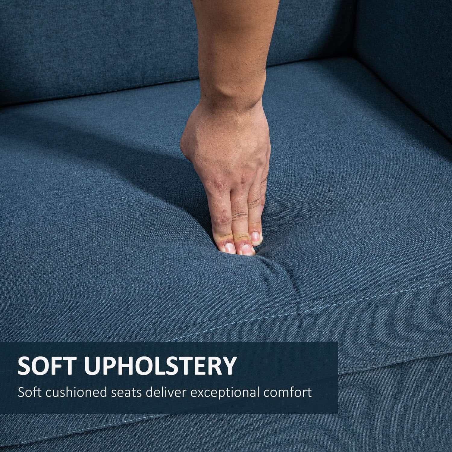 The Space-Saving Blue Loveseat Made for Cosy Rooms - image 2