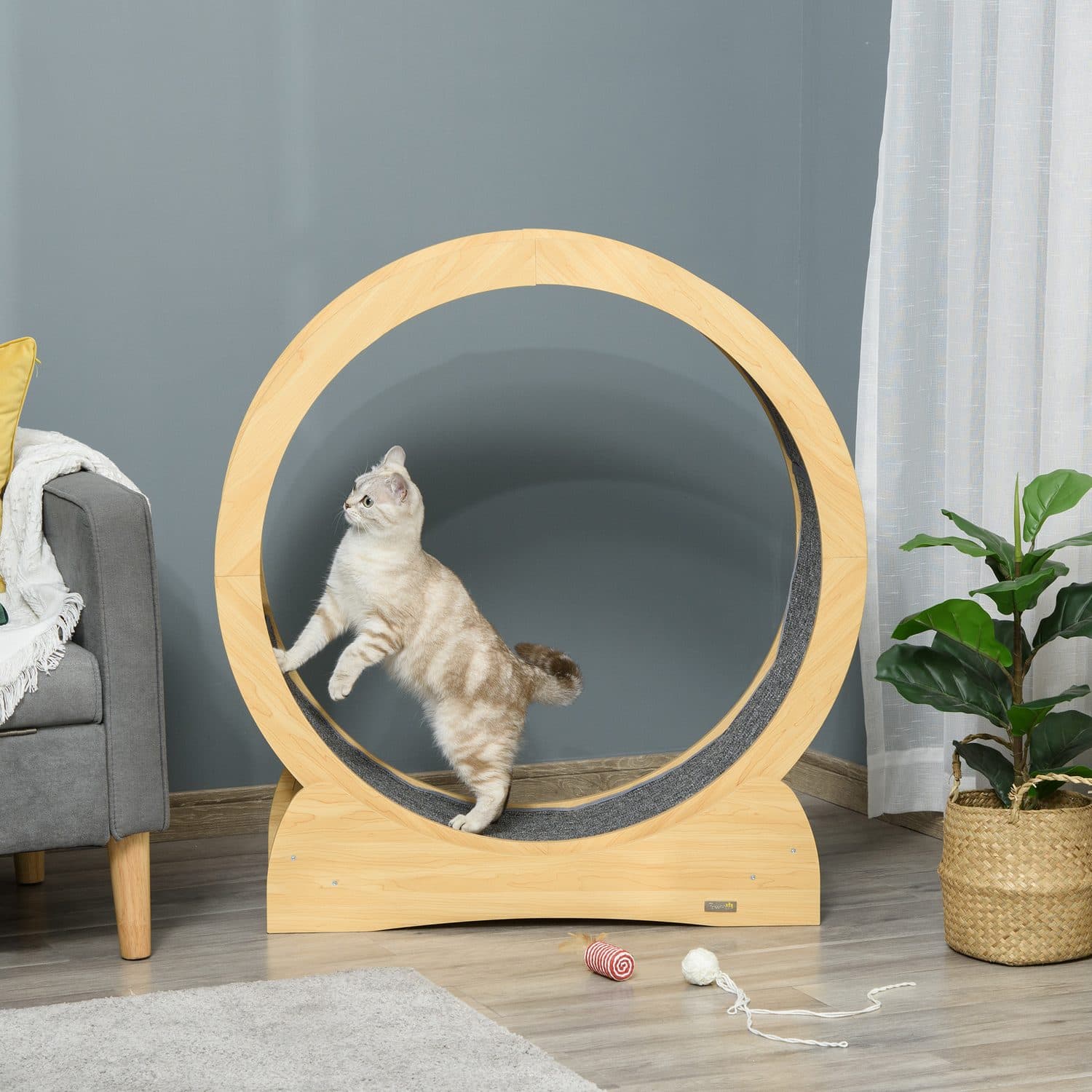 A running wheel for cats that actually looks like furniture - image 2