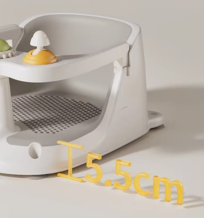 A supportive baby bath seat for calmer bath times - image 1