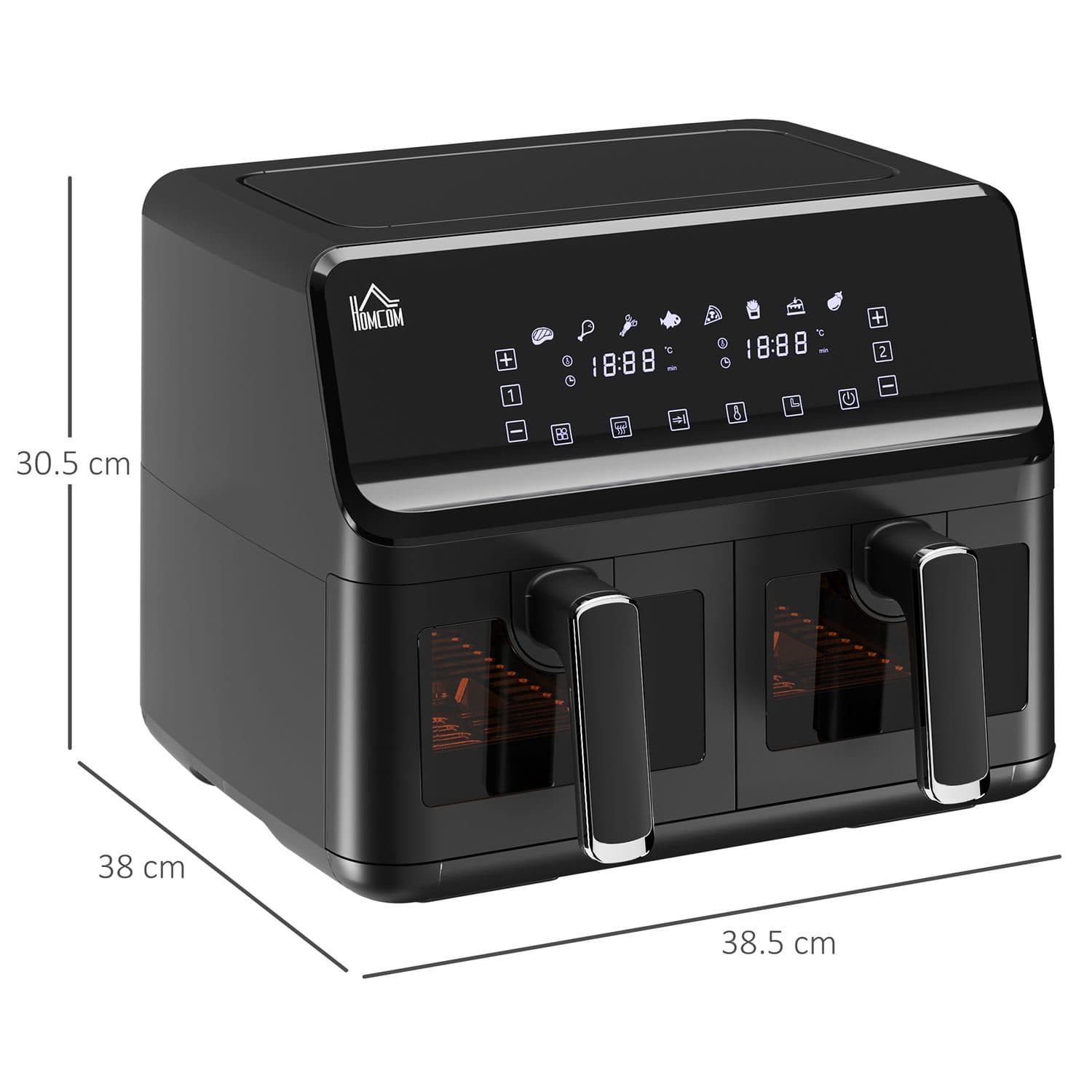 8L Dual Basket Air Fryer - image 5