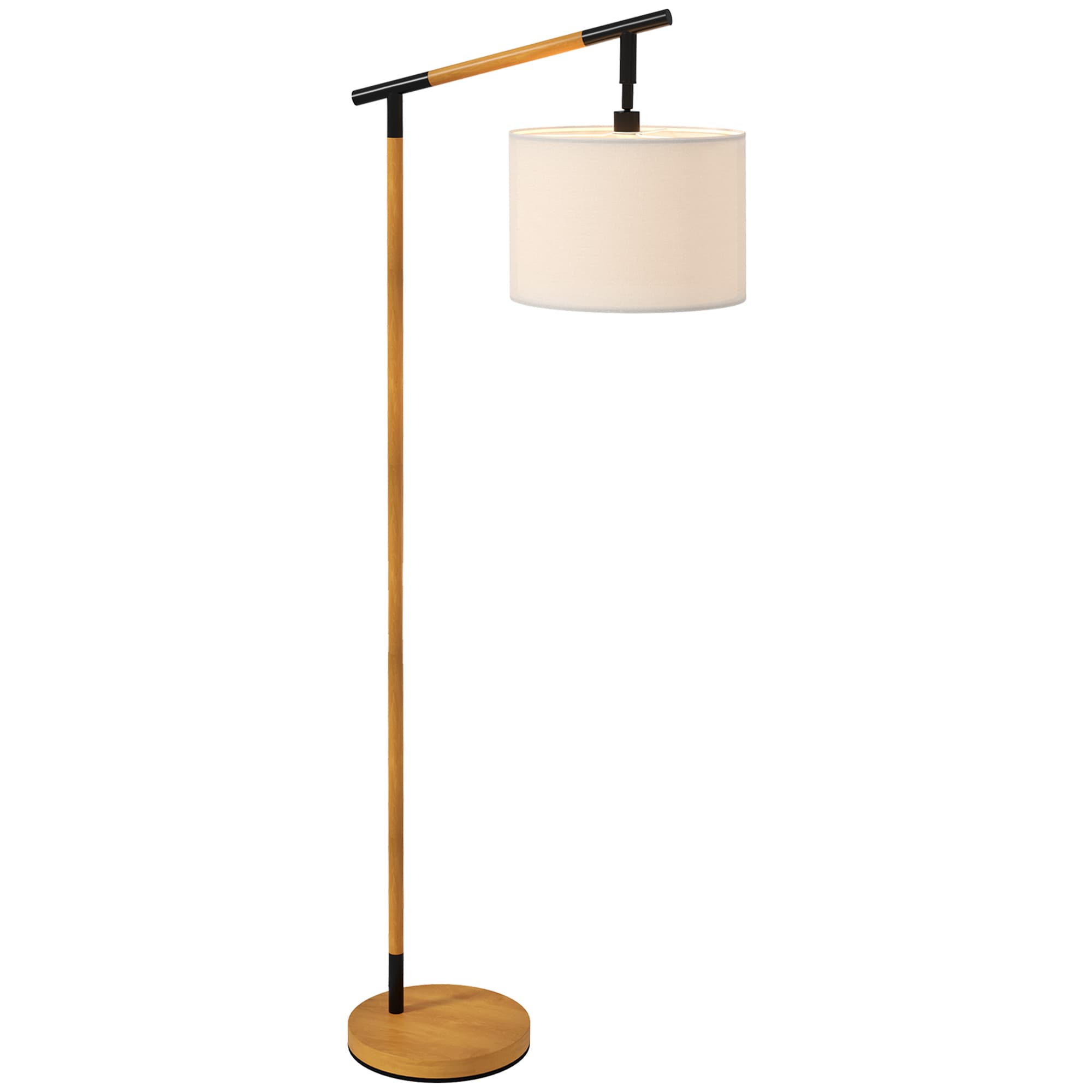 Flexible Brown Floor Lamp - Brown