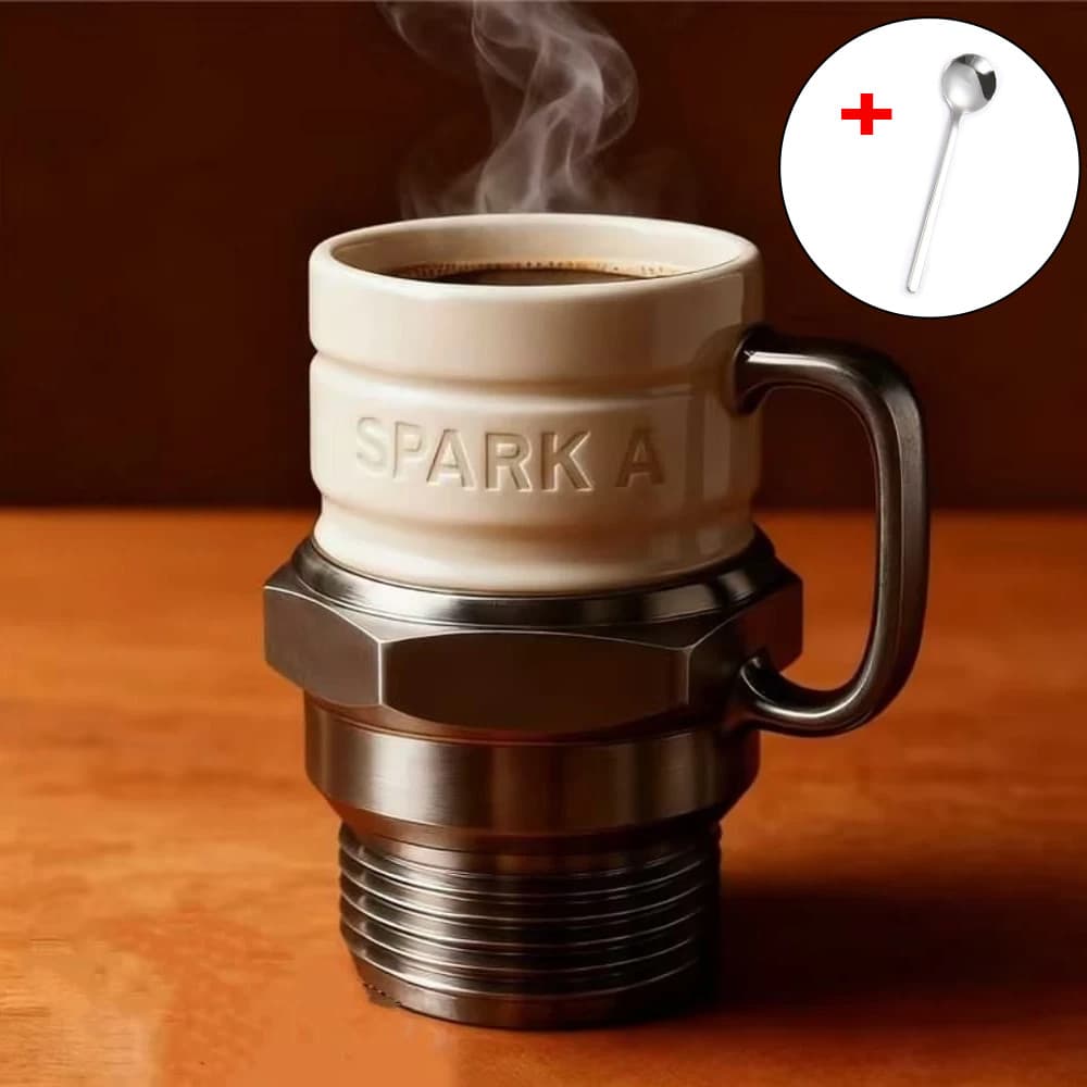 Spark Plug Coffee Mug — A Conversation Starter for Mechanics - image 4