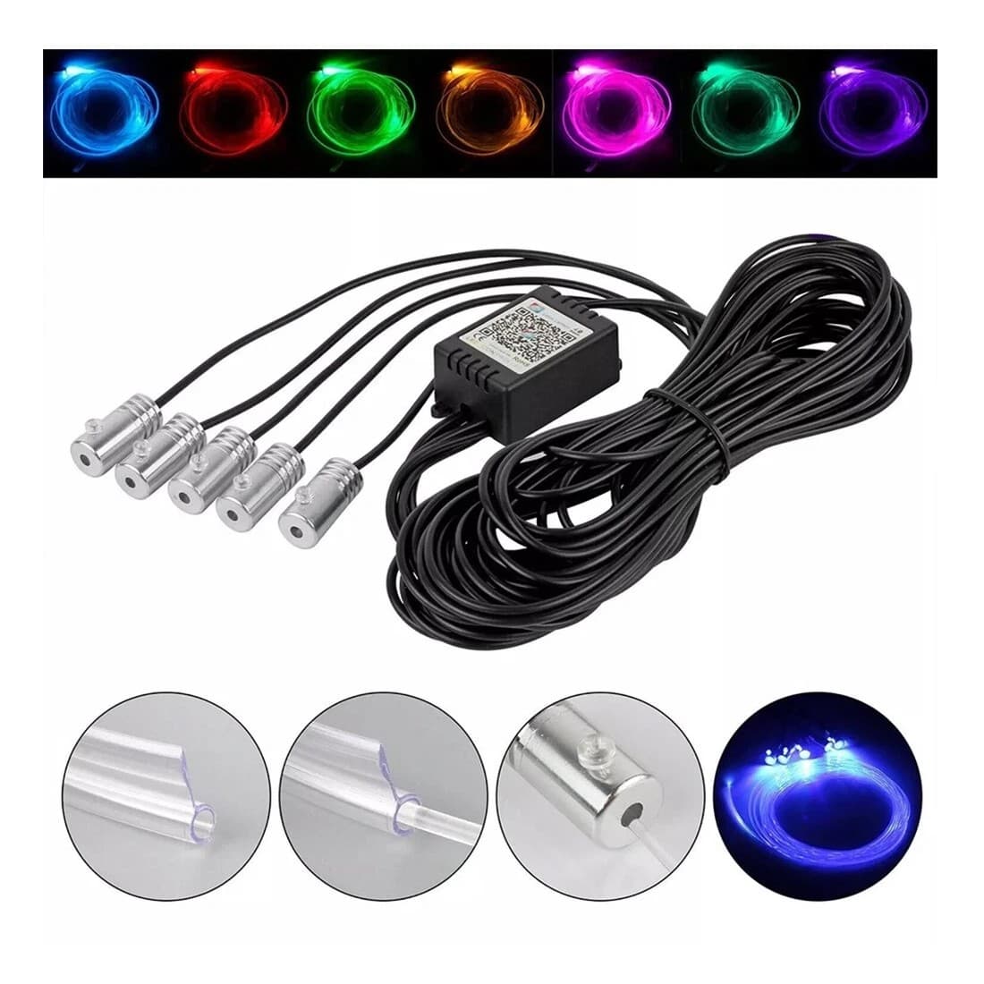 App-Controlled RGB Car Lighting
