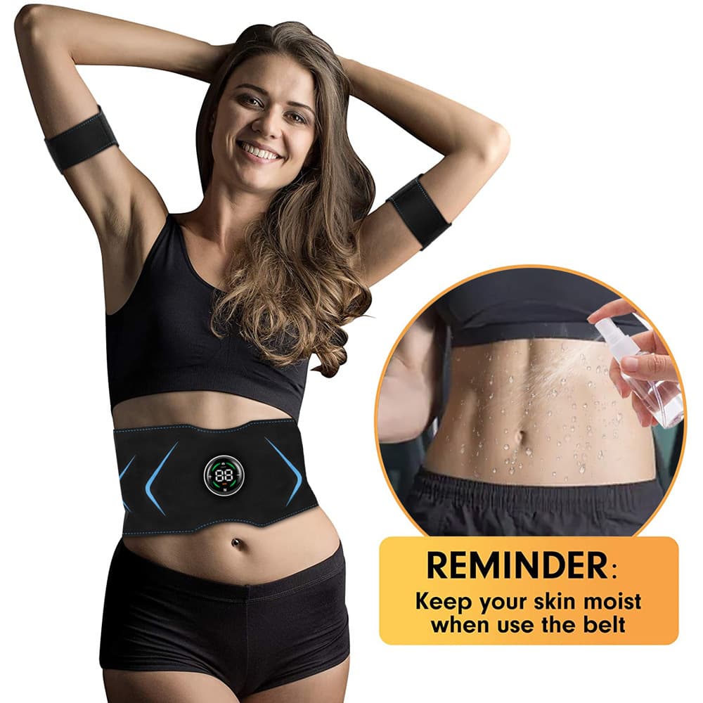 USB Rechargeable EMS Abdominal Muscle Toning Belt - image 10
