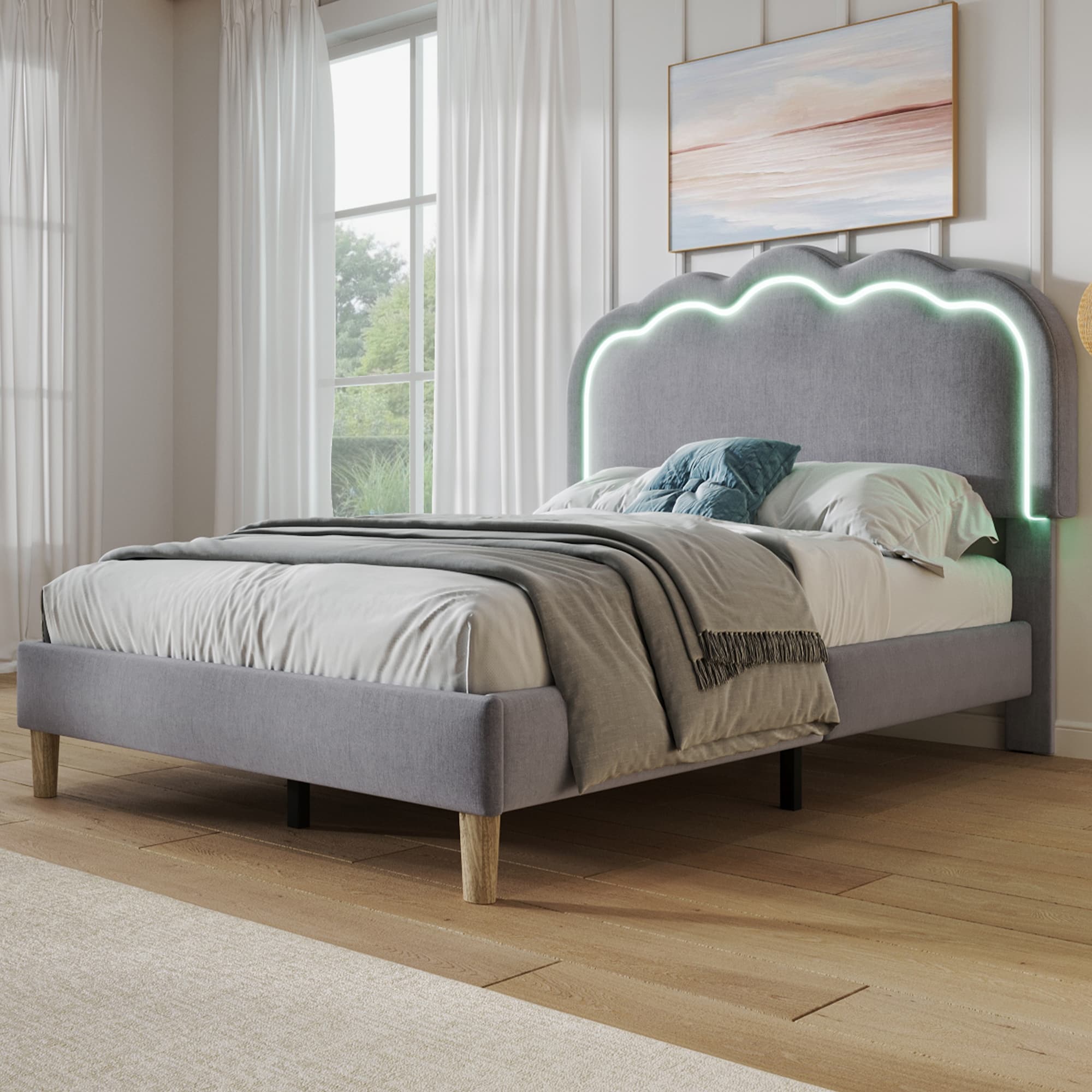 LED Single Bed Frame - image 6