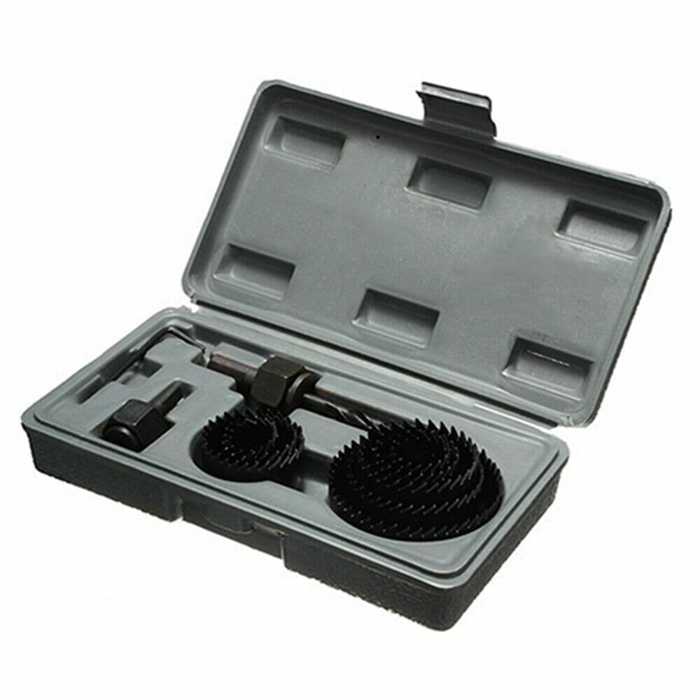 11 Piece Hole Saw Kit for Clean Circular Cuts - image 5