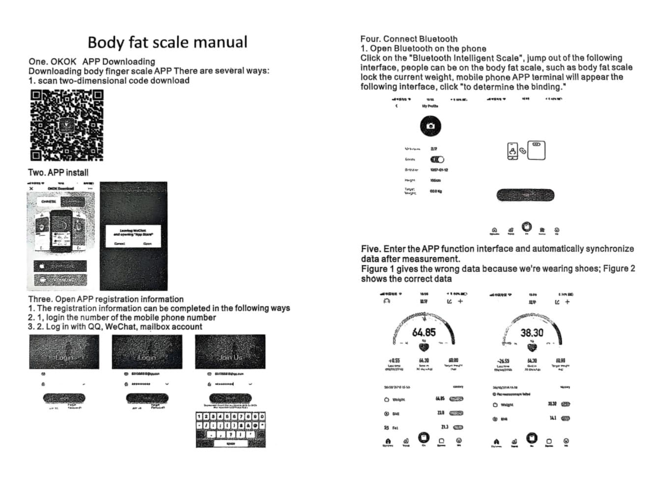 High Precision Digital Bathroom Scales with Clear LCD Display - image 2