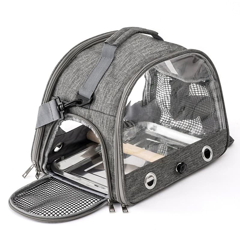 Portable Bird Carrier Bag for Parrots and Small Pets - image 7