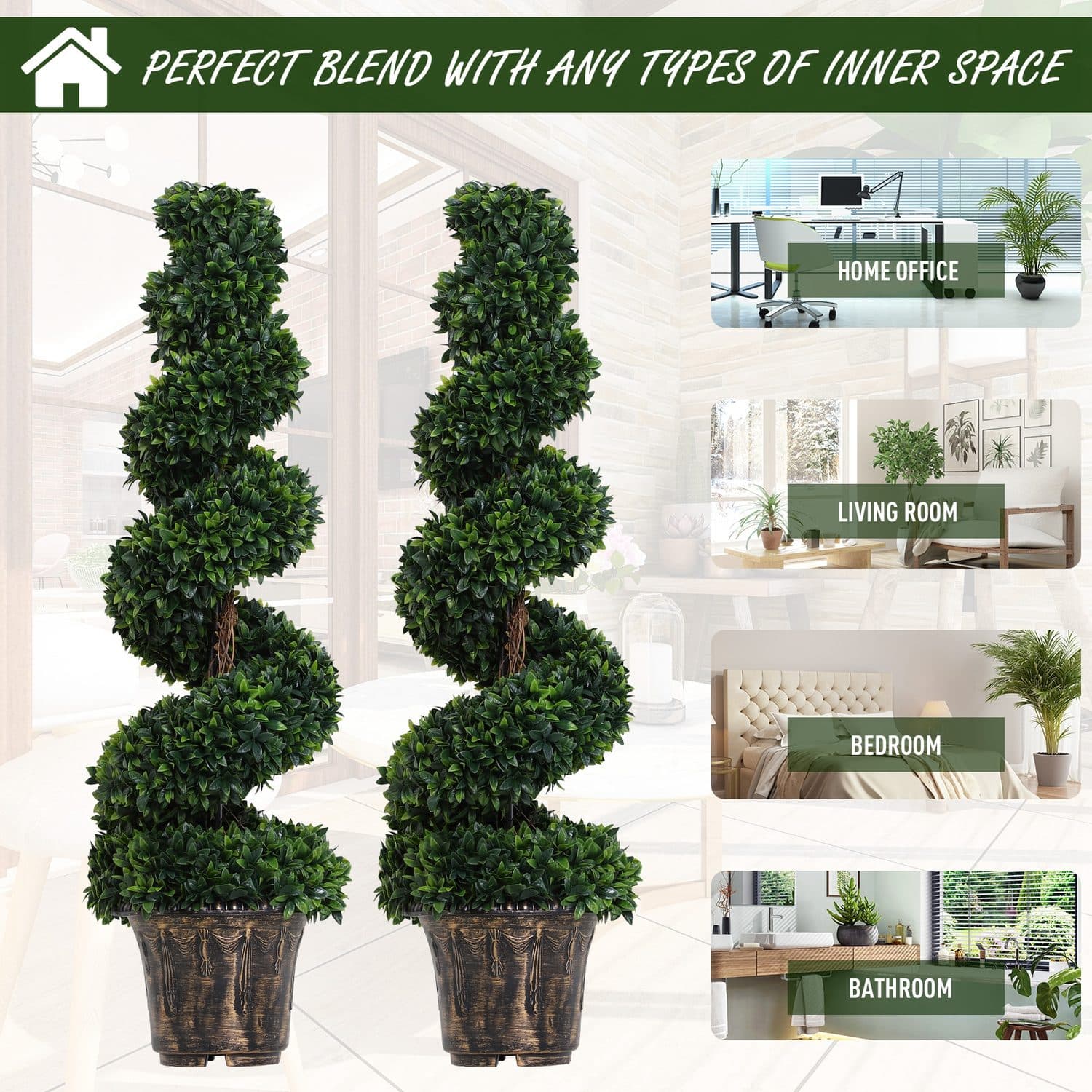 Two Artificial Spiral Trees - image 2