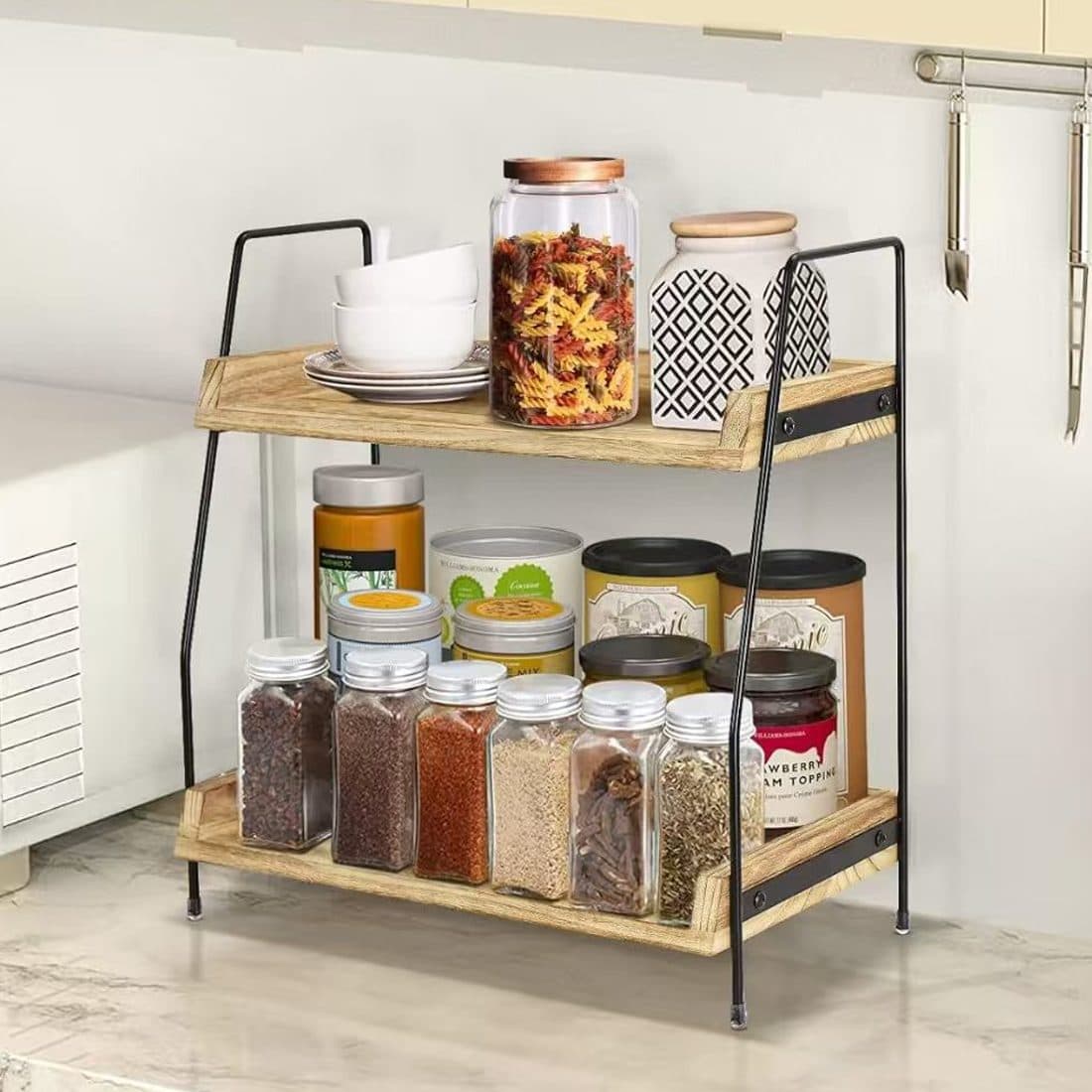 A Compact Two-Tier Shelf for Kitchens, Desks and Bathrooms - image 8