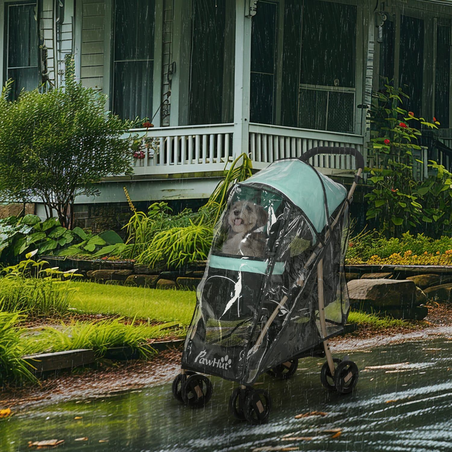 PawHut Pet Stroller for Small and Miniature Dogs - image 4