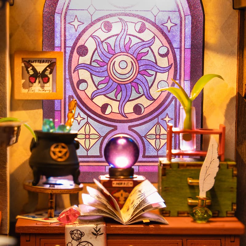 DIY Miniature House Kit: Magic Study - image 4