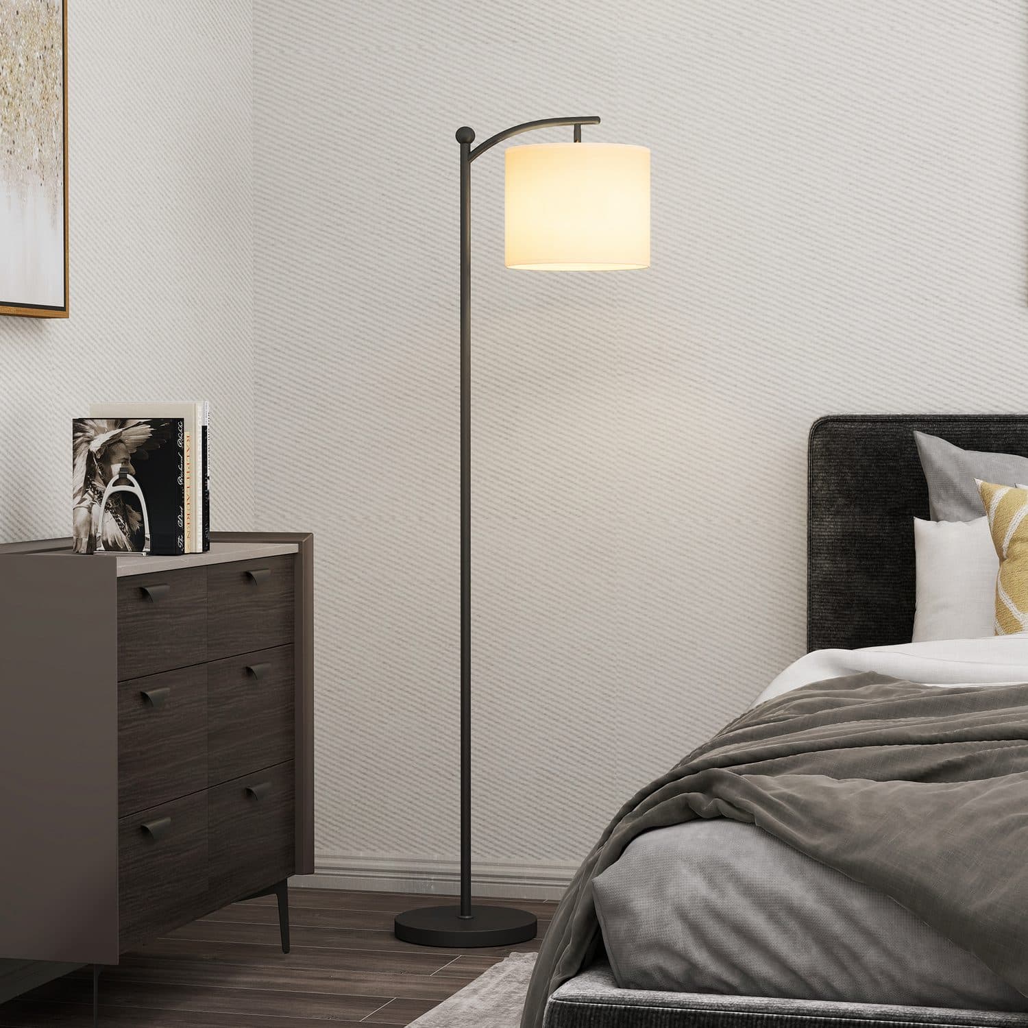 Set the mood with a black LED floor lamp - image 4