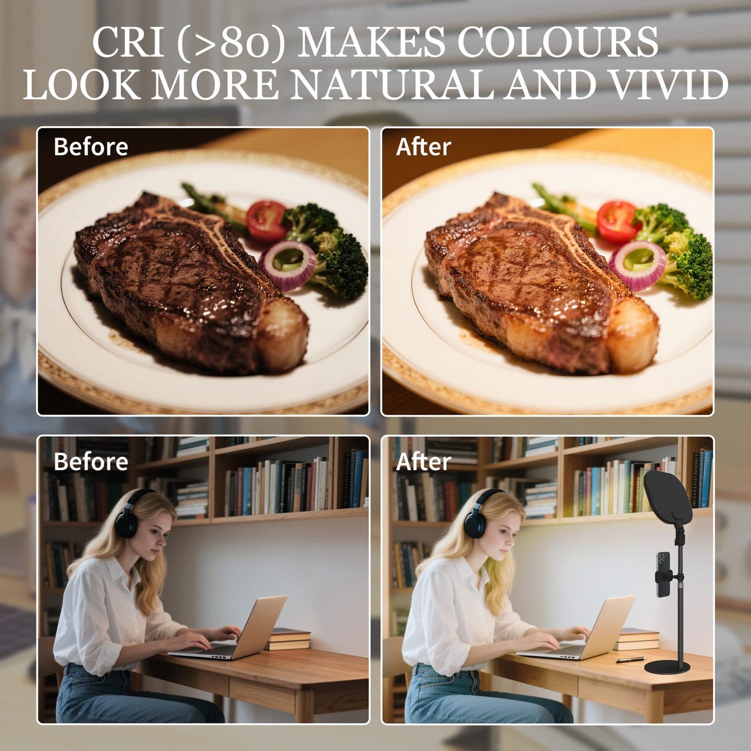 Dimmable Selfie Light for Clearer Video Calls - image 4