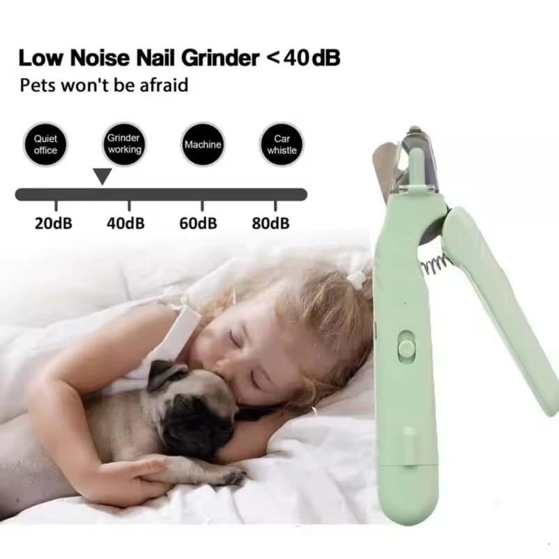 2-in-1 Pet Nail Clipper and Grinder with Built-In Light - image 8
