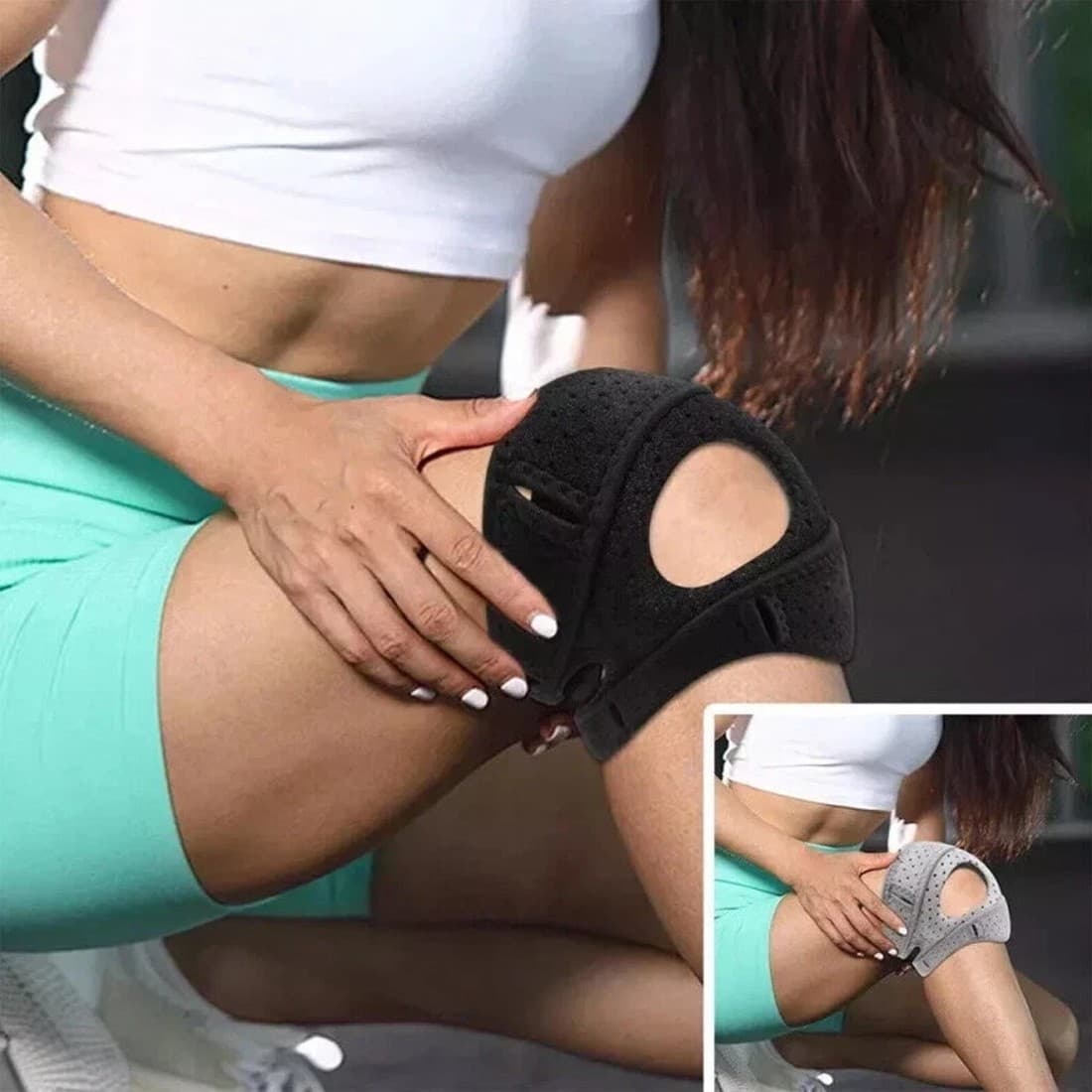 Adjustable Knee Brace Sleeve for Everyday Support - image 2