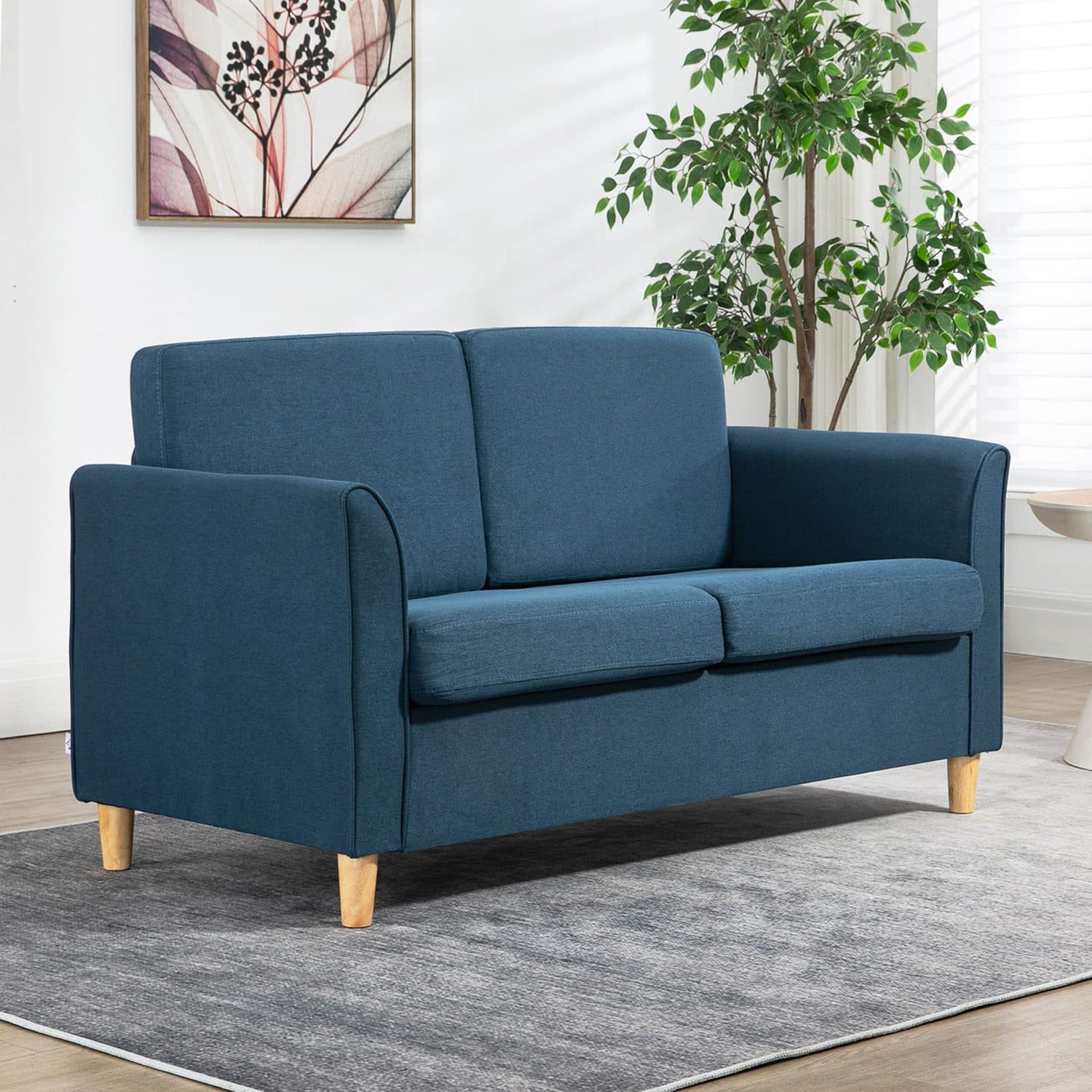 The Space-Saving Blue Loveseat Made for Cosy Rooms - image 3