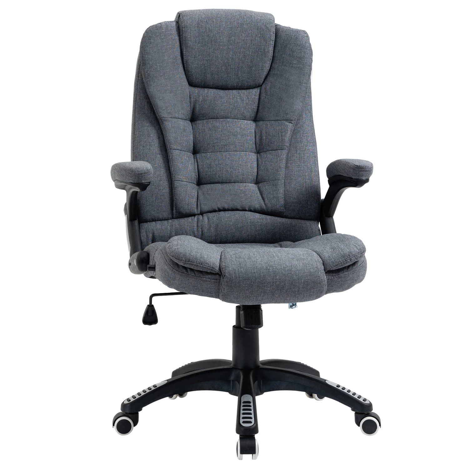 Work in Complete Comfort with the Vinsetto Ergonomic Desk Chair - Dark Grey