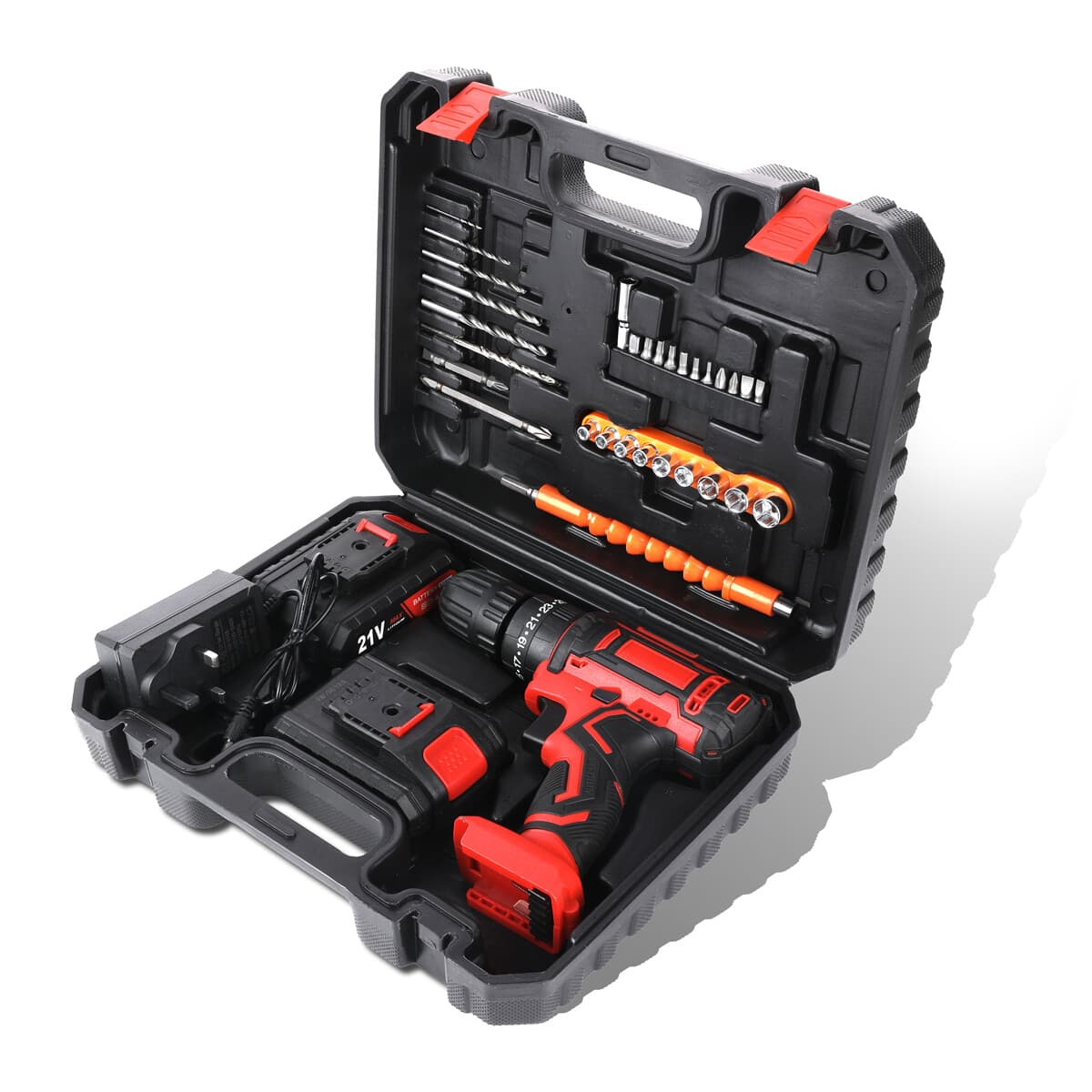 Drill and drive with a 21V cordless drill set - image 6
