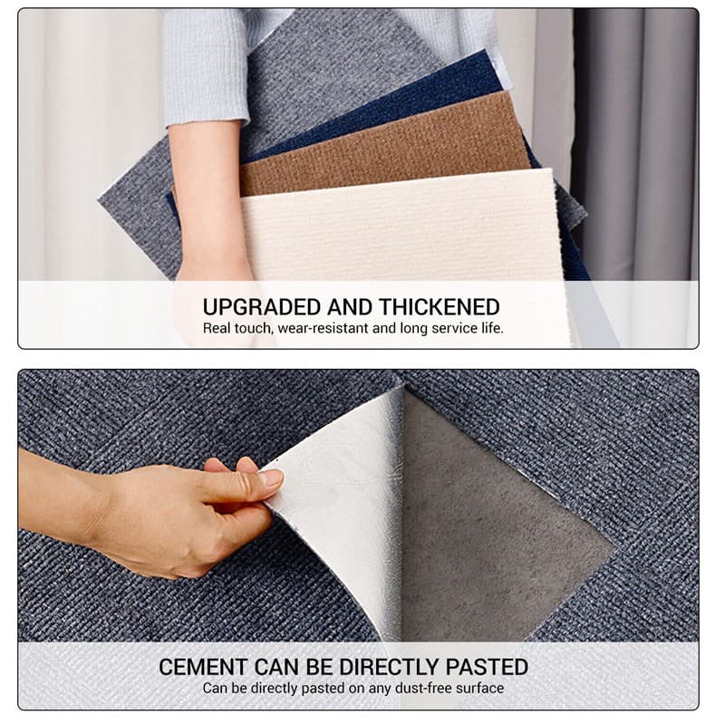 Self-Adhesive Carpet Tiles (10-Pack) - image 5