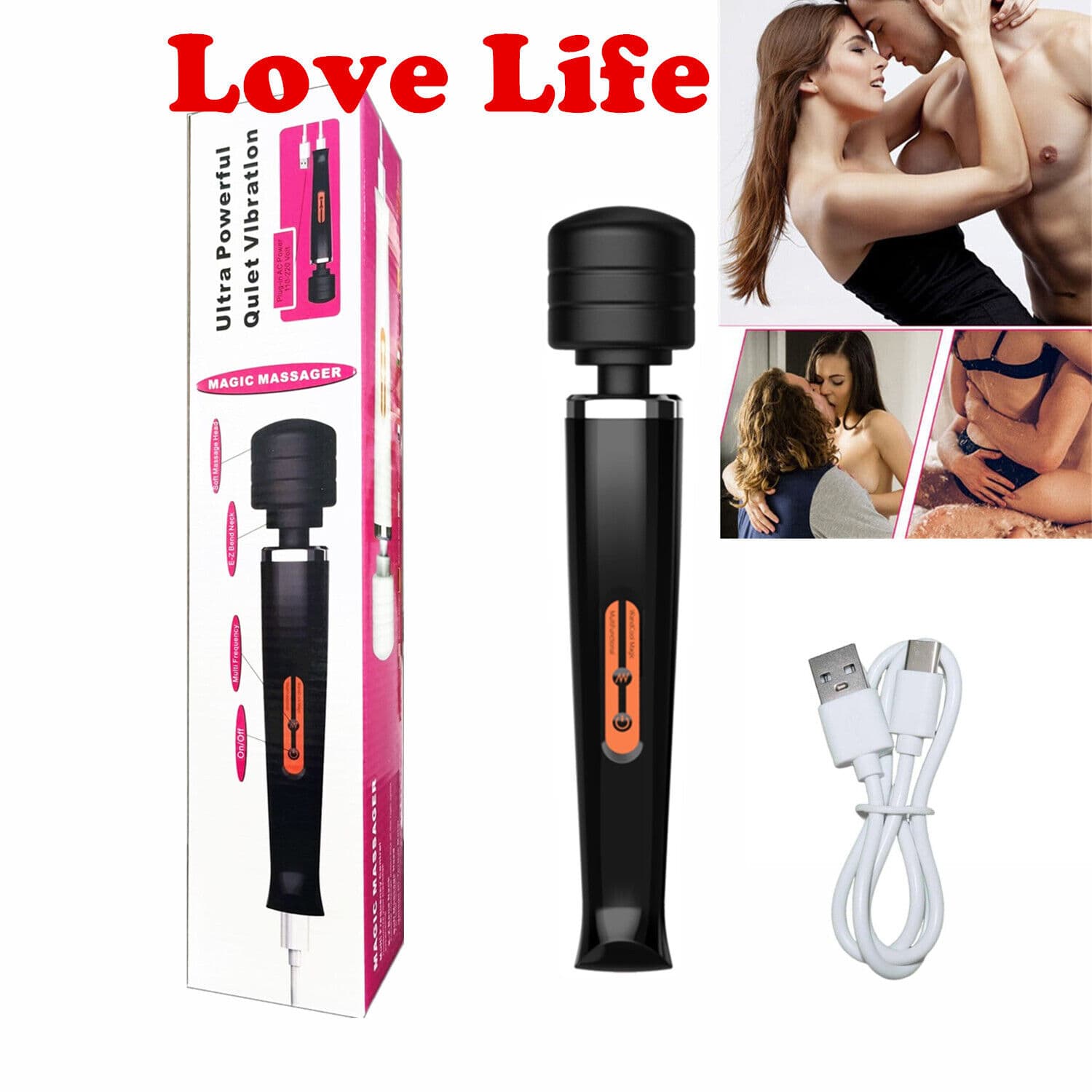 Rechargeable Body Wand Massager - image 8
