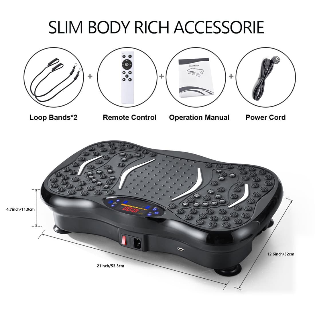 Vibration Plate Exercise Machine for Home Workouts - image 2