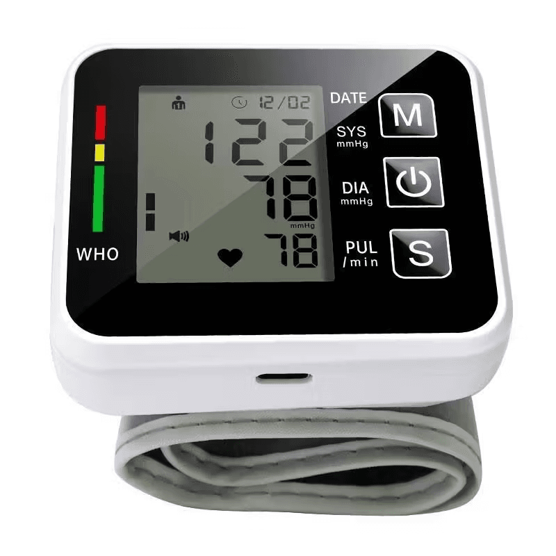 Smart Wrist Blood Pressure Monitor with Voice Announcement - image 5