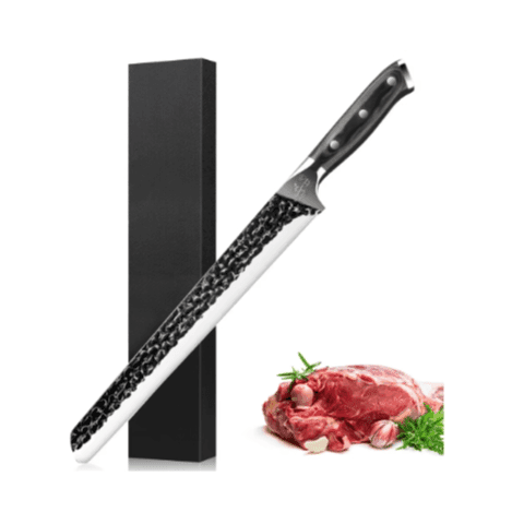 A Slicing Knife That Handles Large Joints Cleanly