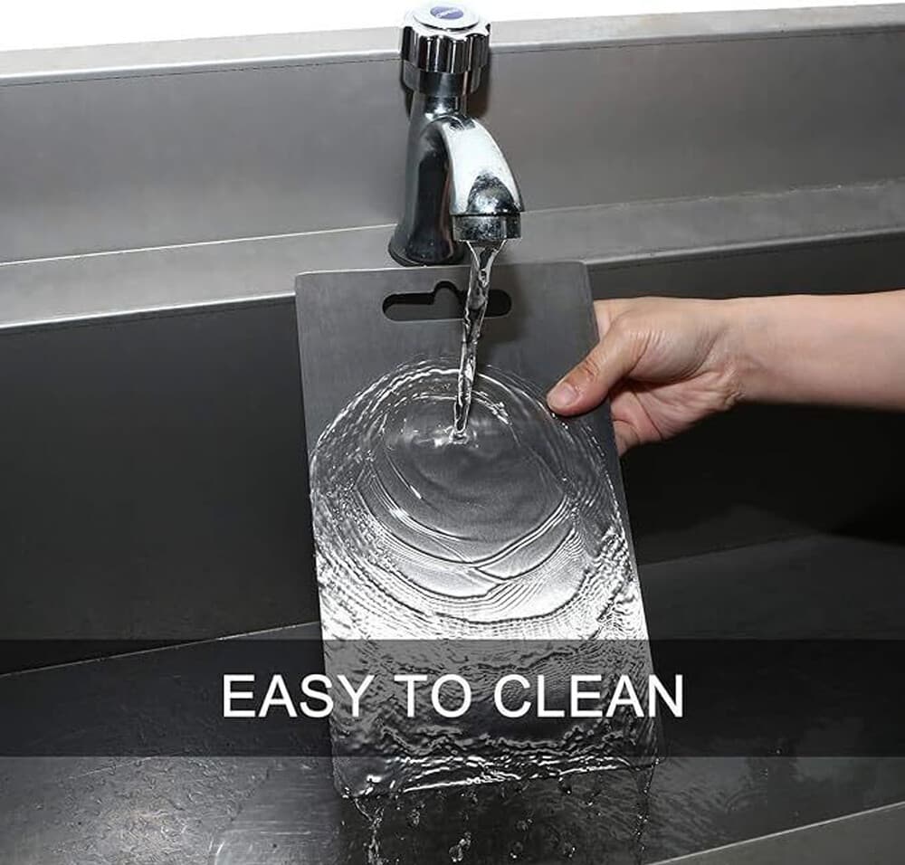 Double-Sided Stainless Steel Chopping Board - image 1