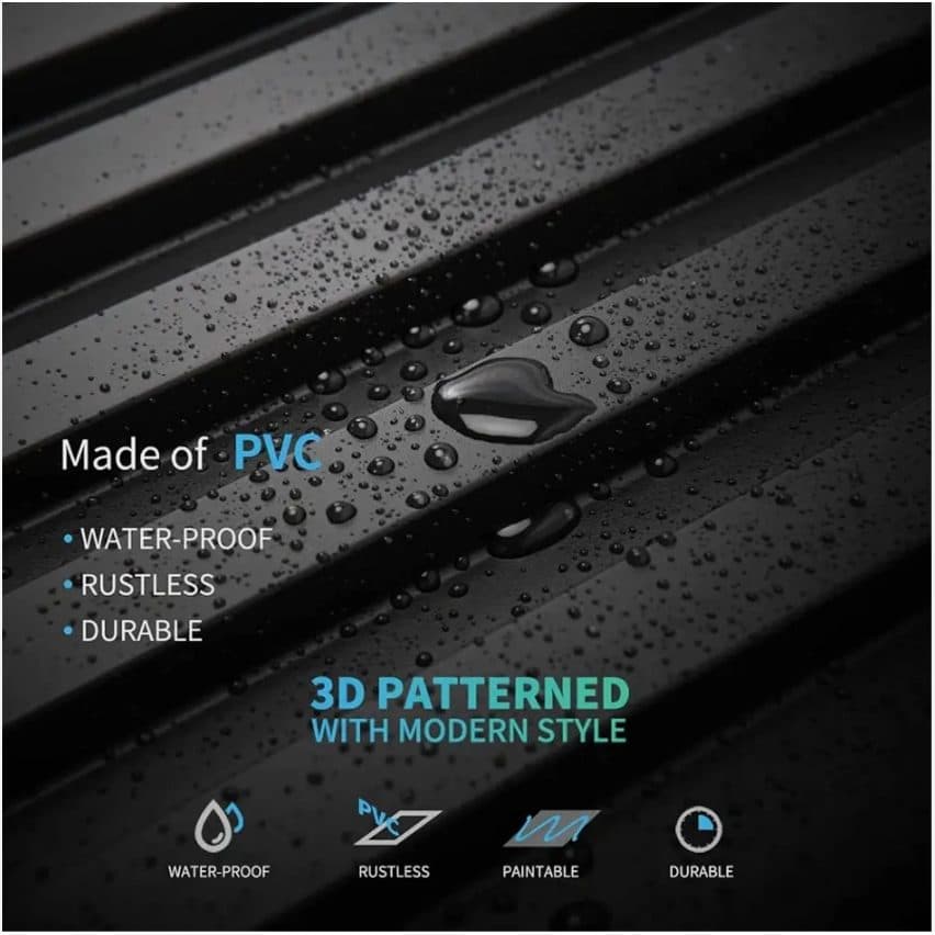 Modern Black 3D Wall Panels - image 3